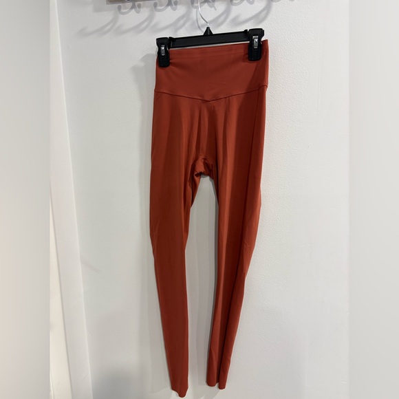 VSX Pants - VSX Rust Orange High-Rise Track Leggings Victoria Secret
